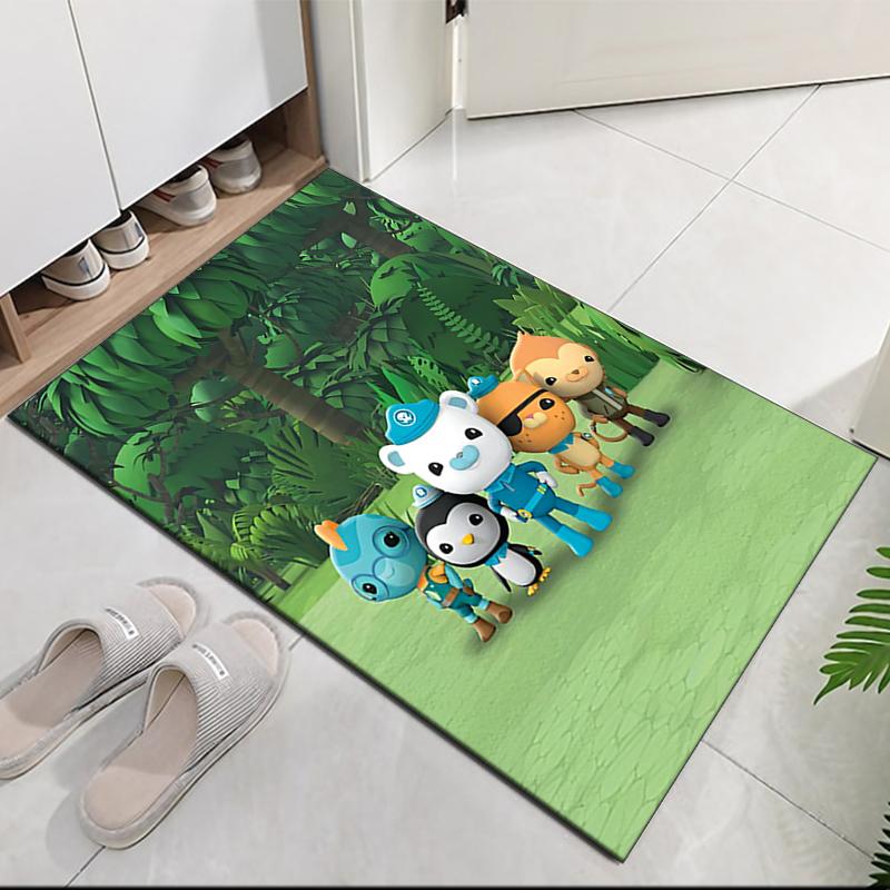 Octonauts Printed Carpetrugfor Office Chair Living Room Bedroom Kitchen Room Decor Gifts