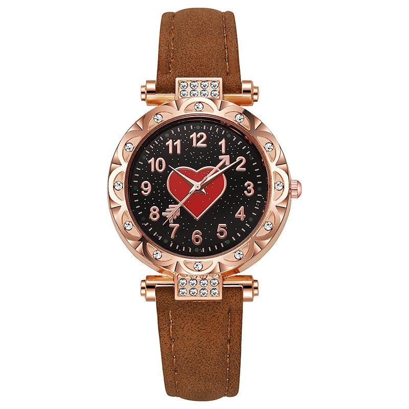1pc New Stock Fashionable Simple Belt Watch for Women's Casual Student Quartz Women's Watch Watch