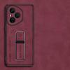 Funda de Cuero de Piel de Cordero para Honor 400 Pro para Honor 400 Lite Honor400 Power GT Pro Parachoques de Silicona Mate Cubierta con Soporte