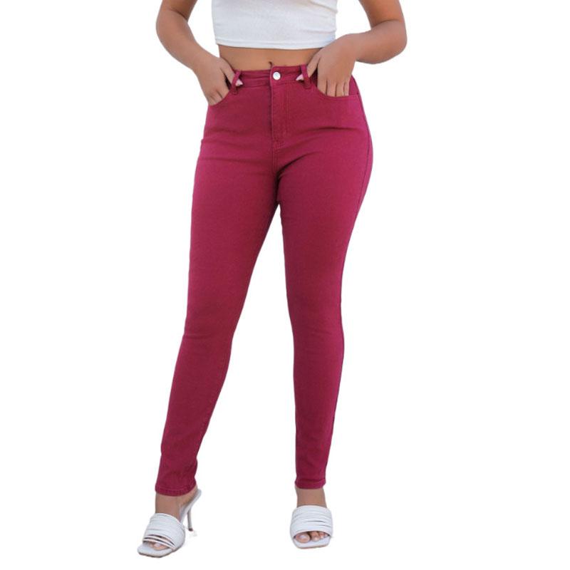 

Женские узкие джинсы с высокой талией Узкие брюки Женские высокоэластичные эластичные джинсы 2XL