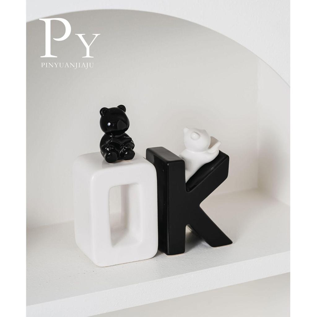 Modern Luxury Bookend Light Ornament for Living Room, Wine Cabinet, and Children's Room Decor