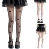 Breathable Lace Fishnet Tights With Unique Bows Embellishment Smooth And Comfortable Pantyhose For Comfort