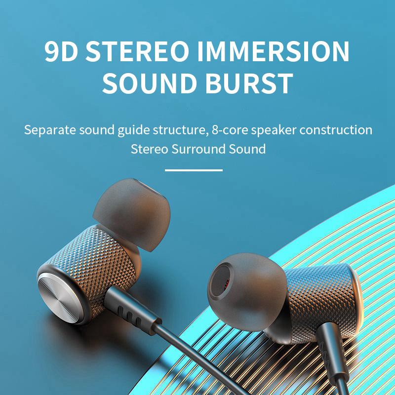 TWS 9D Wireless Bluetooth Headset Hearing Aid Magnetic Extra Long Standby Neck Strap Hanging Waterproof Sports Headset With Mic