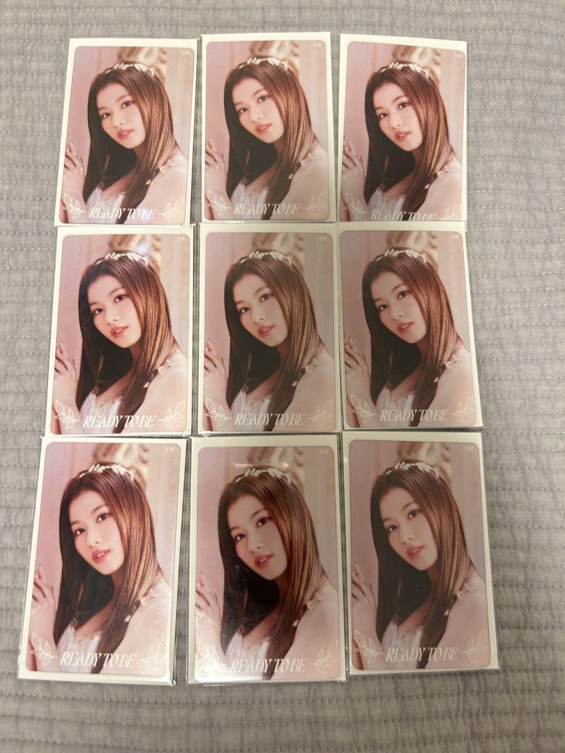 

[USED] TWICE Ready to be Sana offline lottery 9 tickets