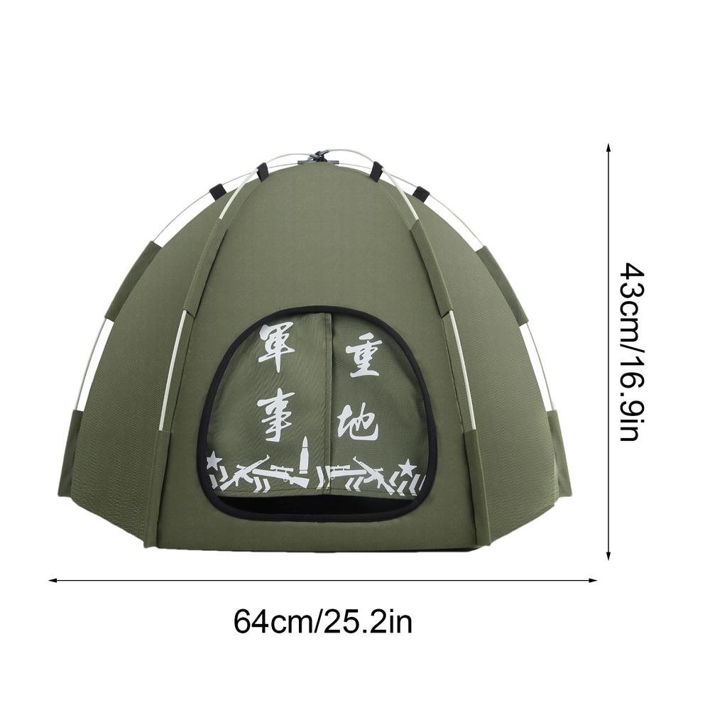 Pet Cat Cooling Tent Cave Outdoor Travel Cat Sleeping House Comfortable Puppy Bed Cat Nesk Kennel Pet Supplies