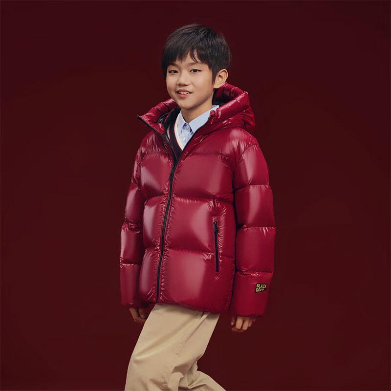 Gaofei Black Gold 5.0 Kids Hooded Short Goose Down Jacket