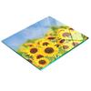 Durable and Stylish Glass Kitchen Backsplash with Sunflower Pattern 60X52 Cm