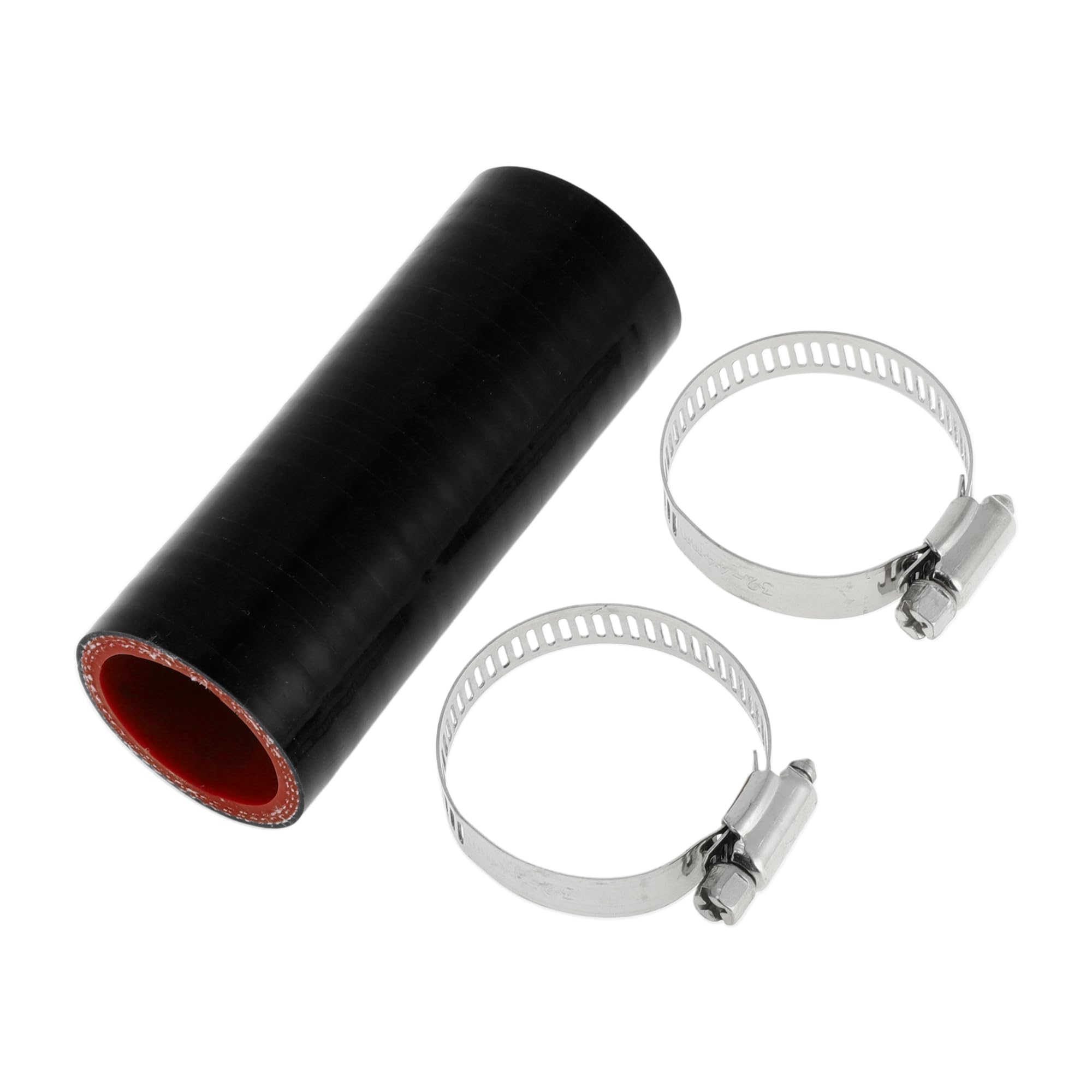 

X AUTOHAUX Silicone Hose, Silicone Tube, Intercooler, Turbo, Intake Pipe, Black, Length 3.9 inches Inner diameter 30mm чорний