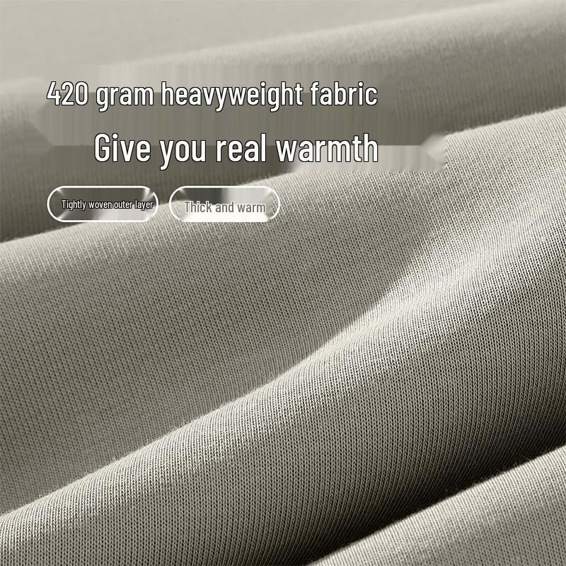 Hodo Herren Oran Fleecegefüttertes Rundhals-Sweatshirt