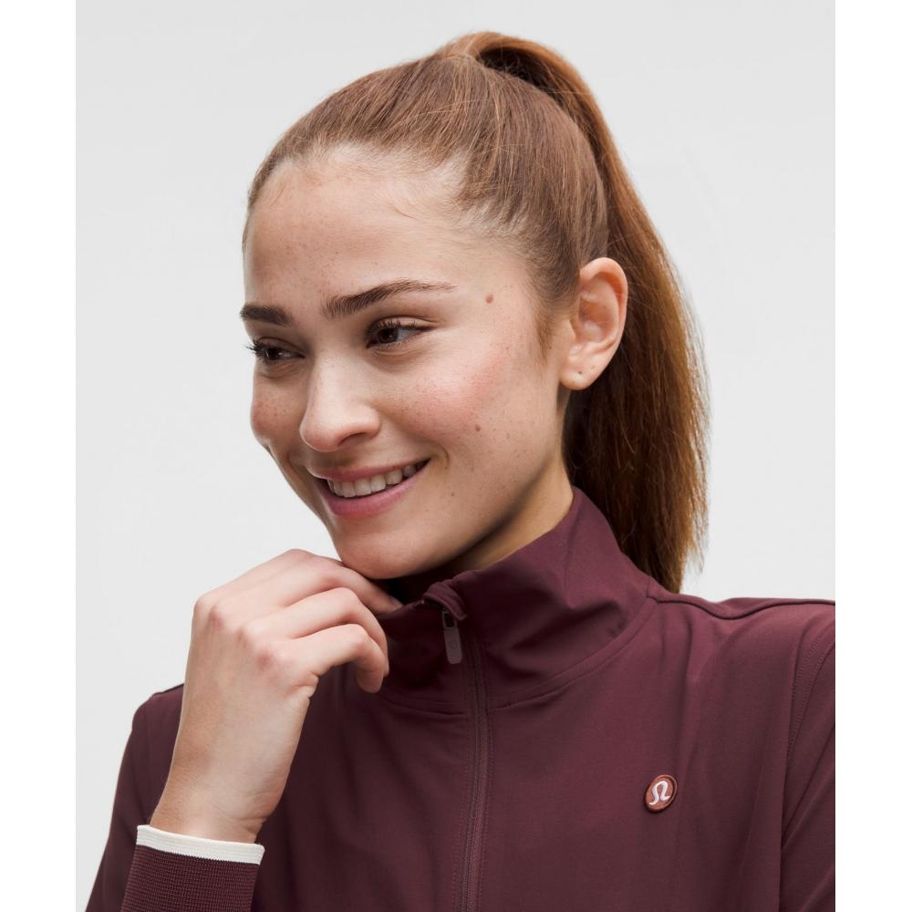 Lululemon Court Rival Tennis Track Jacket Goodnight Plum Goodnight Plum