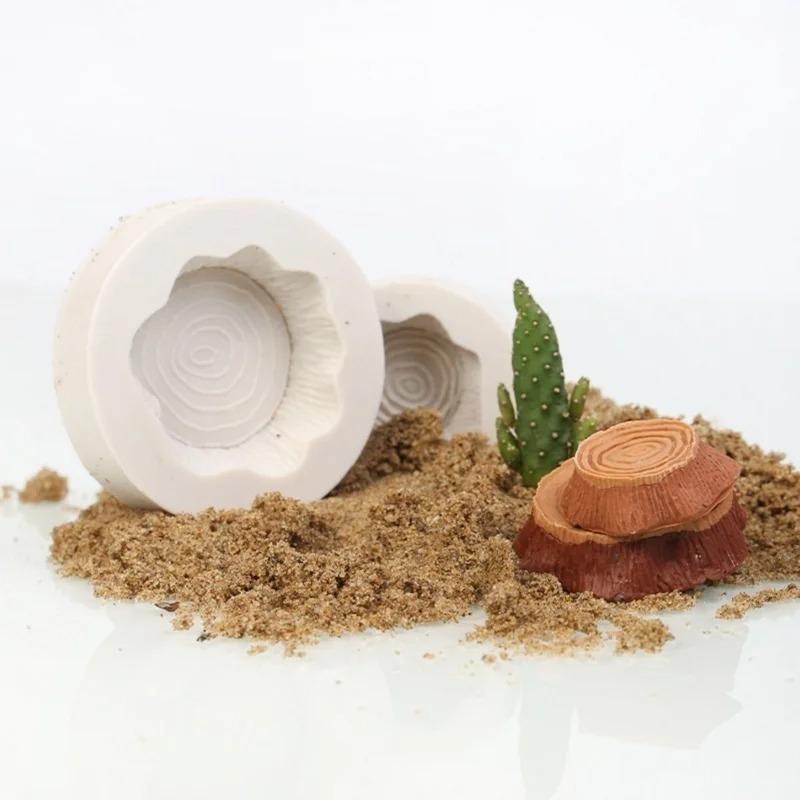 2 Sizes Stumps Silicone Mold Fondant Mold Cake Decorating Tools Chocolate Mold Kitchen Accessories
