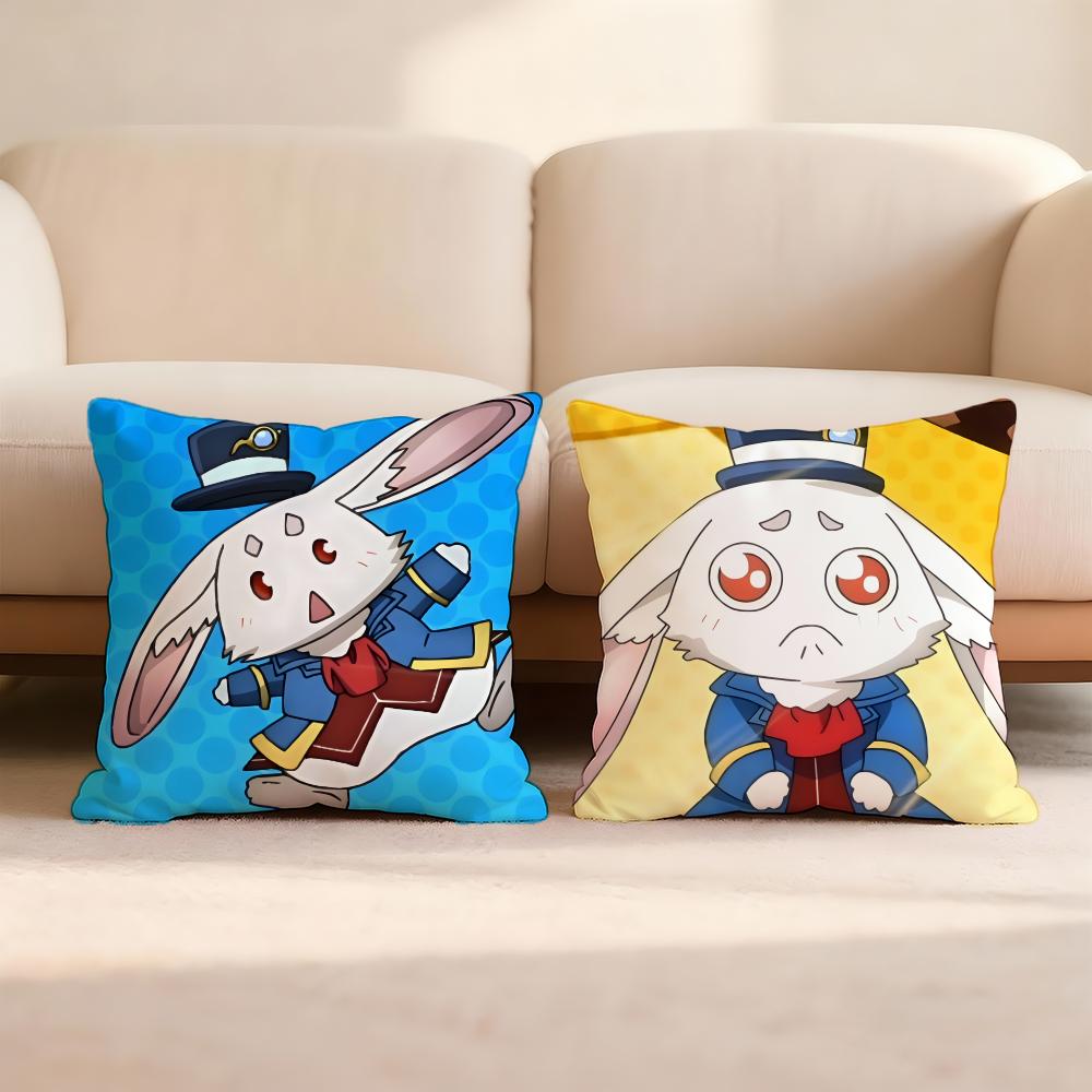 Anime S-Shangri-La Frontier Cushion Cover Home & Car Multi-Scene Pillow Cover - Reversible, Soft & Durable for Daily Use
