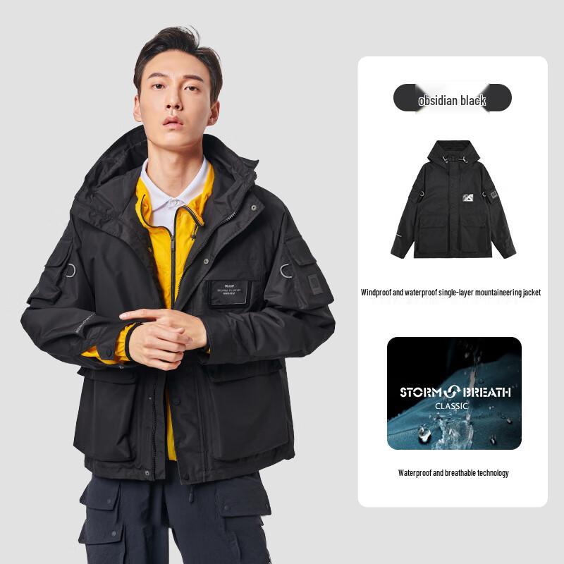 Pelliot Men s Single-Layer Workwear Windbreaker M