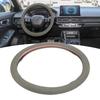 Car Steering Wheel Cover 15in   Fit Artificial Leather Protector for Modification