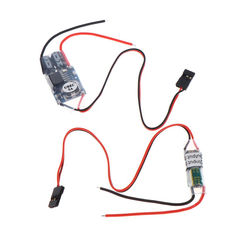 5V 3A 5A 7A External Ubec Voltage Regulator Anti-Interference Support Receiver Power Supply For Rc Airplane Aircraft