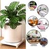 1PC Flower Pot Tray Thickened Square Reinforced Plant Pot Holder Breathable Base Planter Tray Universal Wheel Plastic