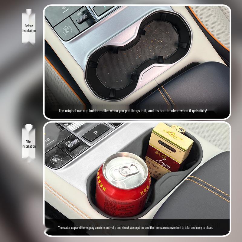 23-25 Song PLUS Center Console Cup Holder Cover Non-Slip Car Storage Mat Accessory