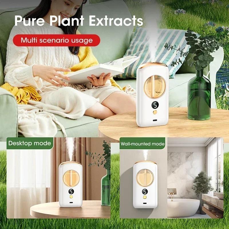 Car Smart Aromatherapy Machine Oils Air Freshener Purifier Automatic Sprayer Essential Oil Perfume Diffuser Home Auto Deodorizer