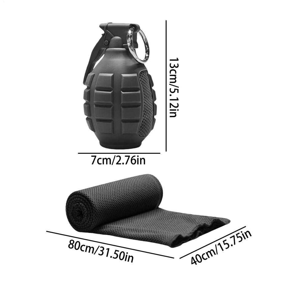 Workout Towel Portable With Case Quick-Dry Workout Towels For Gym Sweat For Strength Training Yoga Running Weightlifting чёрный
