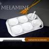 Lijia Fitment Melamine Serving Trays (10-Pack)