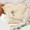 Dandelion tshirts Women Japanese t shirt girl designer clothes