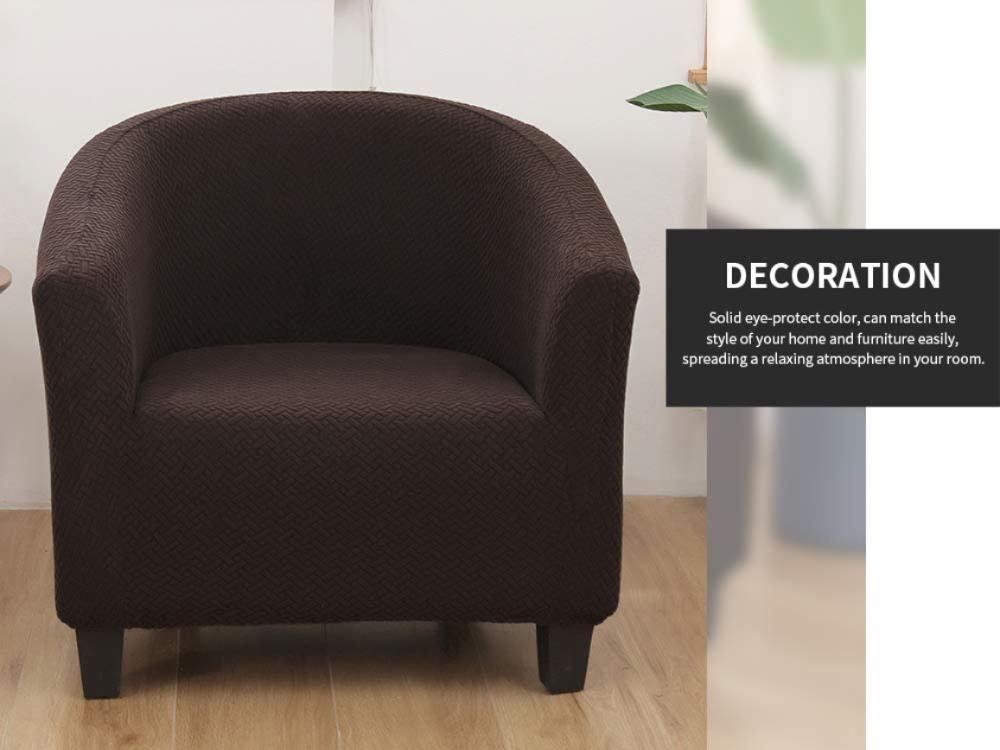 Design nou Jacquard Spandex Club Cadă Canapea Fotoliu Husă scaun Protector Lavabil Mobilier Slipcover Decor ușor de instalat pentru scaune de acasă