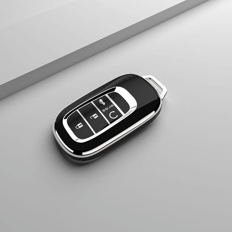 Soft Tpu Car Remote Smart Key Case Cover Protector For Honda Civic 11Th Accord Auto Accessories Keyless Holder Shell Bag