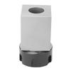 ER25 Collet Block Chuck Collet Holder for Lathe Engraving Machine (Square)