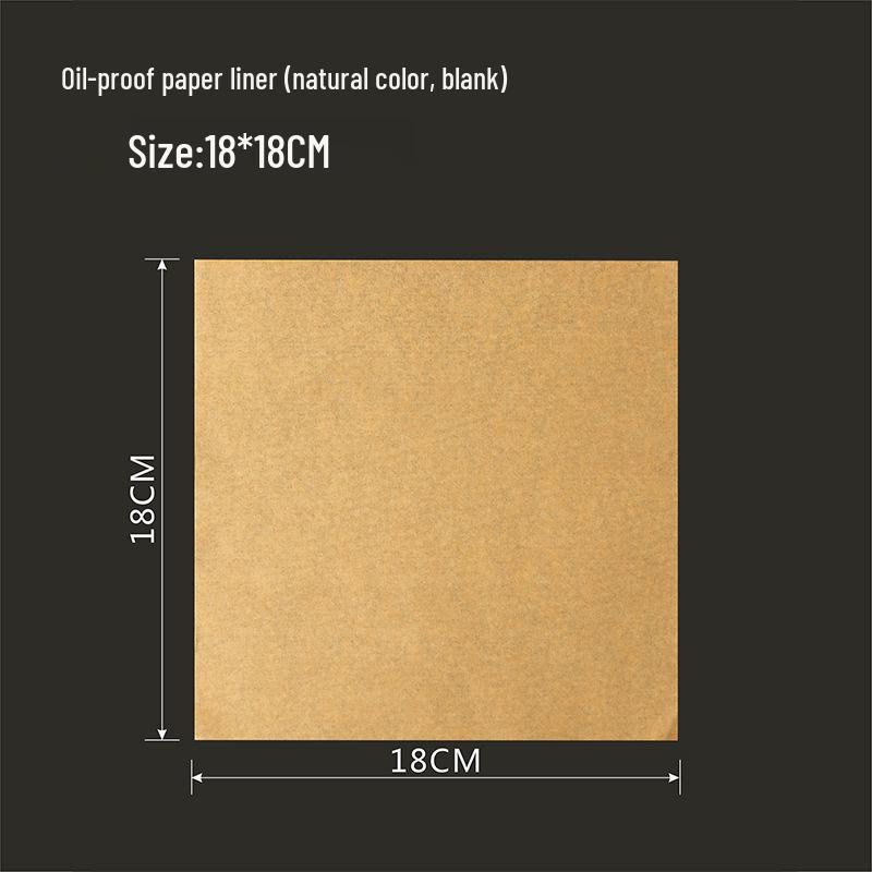 Thickened Oil-Proof Baking & Frying Paper for Oil Absorption and Food Wrapping