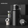 316 Stainless Steel Men's Large Capacity Insulated Outdoor Travel Mug with Tea & Water Separation, Custom Logo