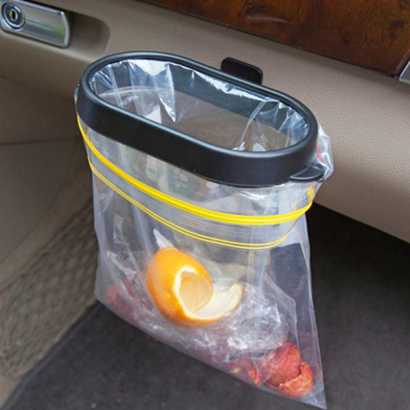 

Foldable Car Organizer Frame Auto Trash Can Car Accessories Automobile Garbage Rubbish Waste Holder 175*95*20mm чорний