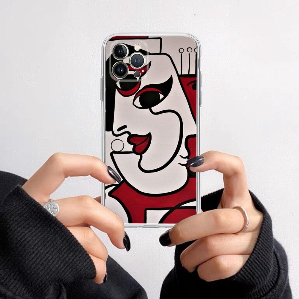 Picasso abstract Art painting Phone Case For iPhone 15 14 11 12 13 Mini Pro XS Max Cover 6 7 8 Plus X XR SE 2020 Funda Shell
