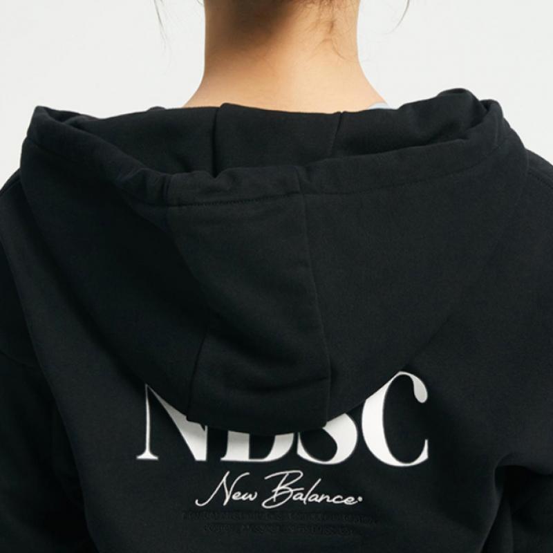 New Balance Women S Semi Crop Hoodie Zip Up Nbmdd3w852 50