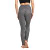 Fashion Geometric Striped Plaid Printed Leggings Stretch Pants Leggings High Waist Elasticity Pants Soft Trousers for Women Tights Fitness Yoga Pants