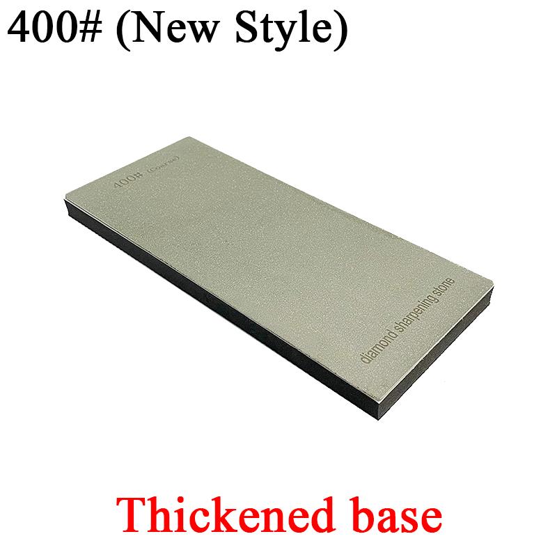 Thickened Non-slip Base Diamond Stone Kitchen Knife Sharpening System Tool 15 Degree Sharpener Whetstone Leather Polishing