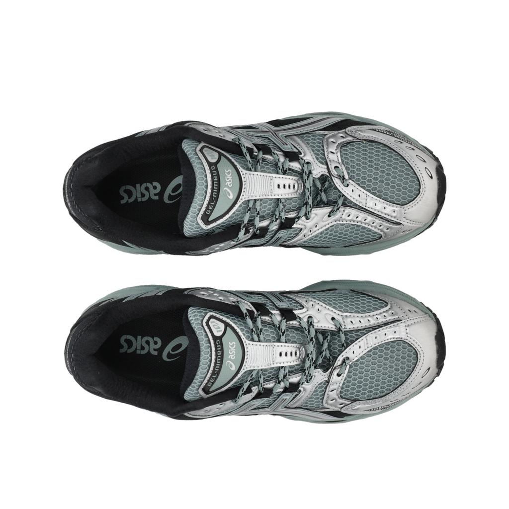 Asics Gel Nimbus 10.1 Ocean Haze Pure Silver Unisex Sneakers Green Pure-Silver 1203A543-400