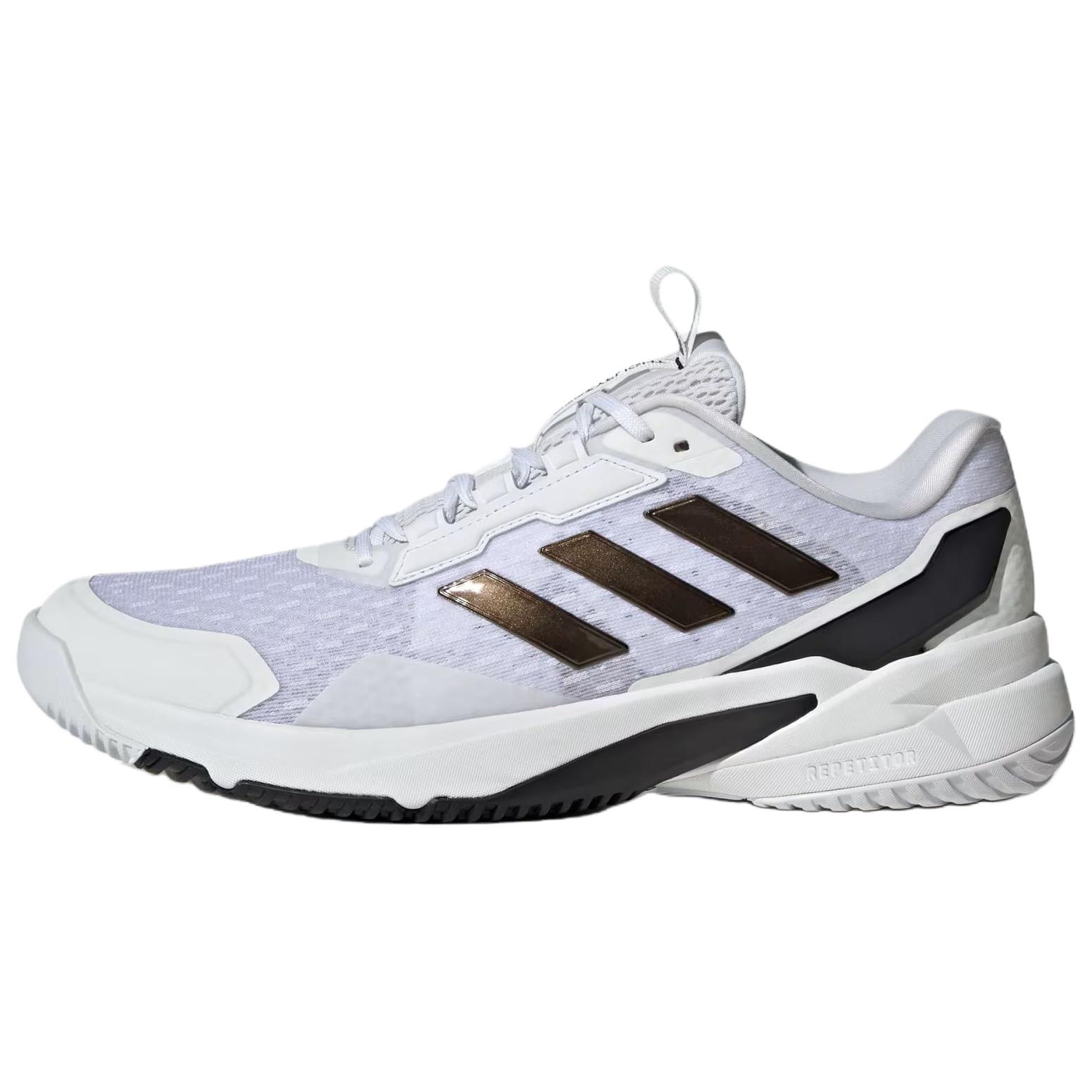 Adidas Crazyflight 6 Дышащие и легкие тренировочные кроссовки Мужские Черный Белый KJ1556 43⅓