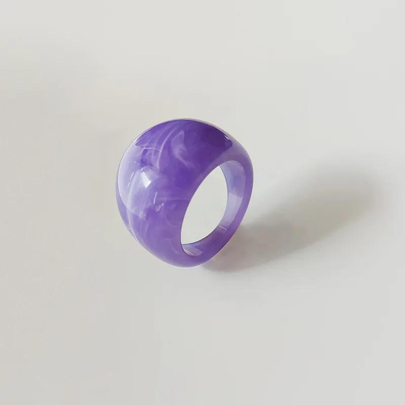 Kreativer Ring Plastikring Dekorringe für Frau Mädchen Schmuckzubehör Party Kostüm Schmuck Edelstahl