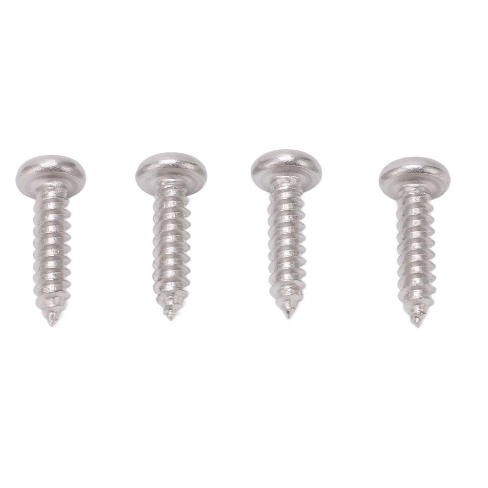 4Pcs 5/16" M8 Battery Terminal Blocks Stainless Steel 12V 24V Battery Distribution Terminal Block Easy To Mount