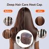 SPA Heat Cap Hair Steamer 9-level Temperature and 5 Timed Settings Hair Mask Hair Heating Cap for Hair Treatment Home Use