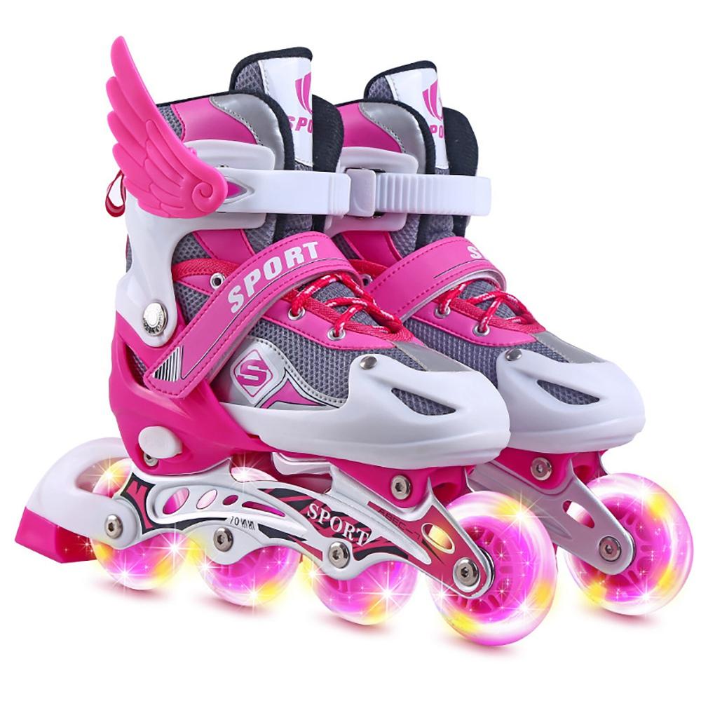 Buy Adjustable Inline Skates for Girls Boys Adult Beginner Adult Roller