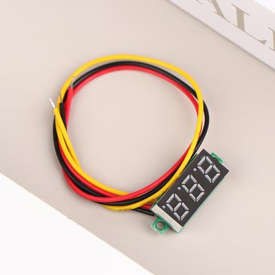 1ks 0,28 palcový DC LED digitálny voltmeter nastaviteľný DC 0-100V merač napätia
