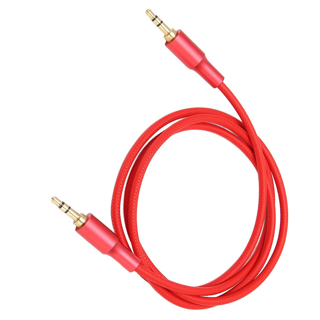 3.5mm Male to Male Sound   Cable Professional Nylon Woven 3.5mm Stereo Sound Cord for Earphones Car Speaker 3.3ft