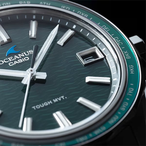 Casio Herre OCEANUS OCW-S400-3AJF [OCEANUS Manta OCW-S400] rundklokke sølv Titan Analog