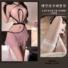 Original Erotic Underwear Women's Sexy Bared Cheongsam Pure Desire Dress Free of Temptation Mesh Set 0