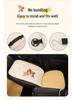 Starman Cute Winter Plush Car Seat Cushion for Geely Galaxy L6 A7 Xingyuan E5