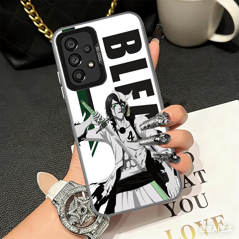Anime Bleach Desgin Shockproof Phone Case for Samsung A17 A16 A15 A14 A37 A57 A36 A56 A26 A35 A55 A25 A34 A54 A24 A13 A23 A33 A5