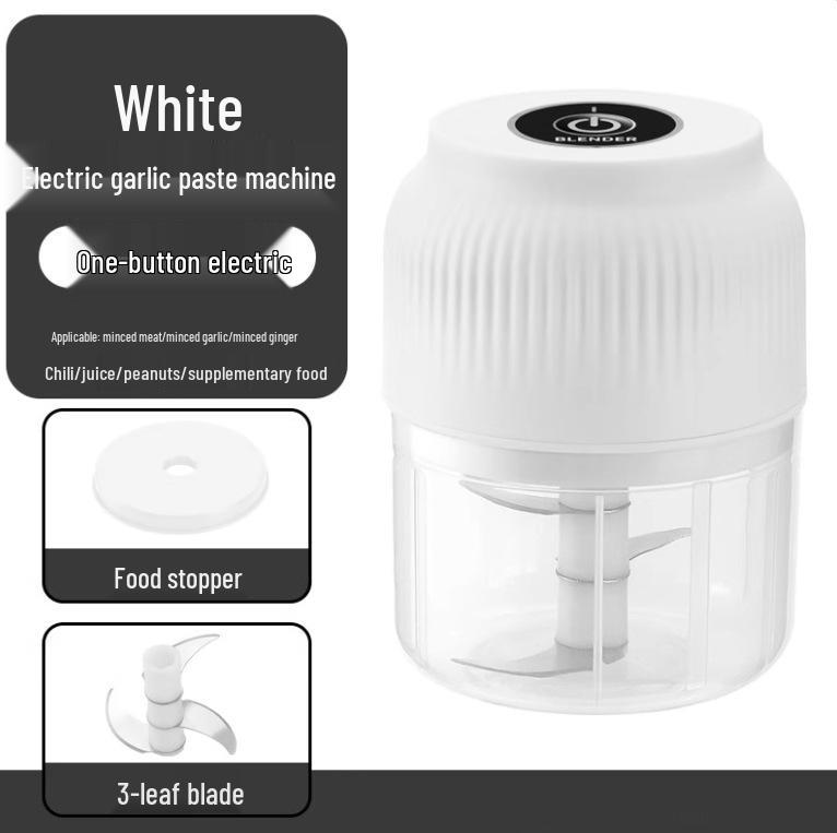 

Rechargeable Electric Garlic Chopper: Compact Garlic Mincer and Baby Food Processor