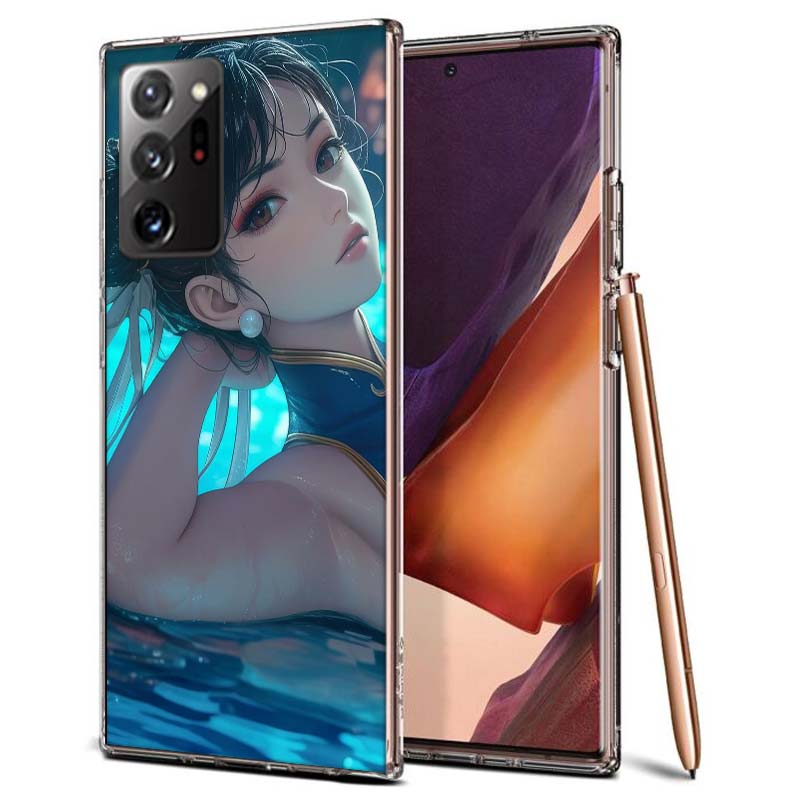 Game Anime Ch-Chun Li Phone Case for Samsung A55 A35 A25 A15 A07 A05S A16 A17 A26 A36 A37 A56 A57 Galaxy Note 20 10 A50S A71 A51