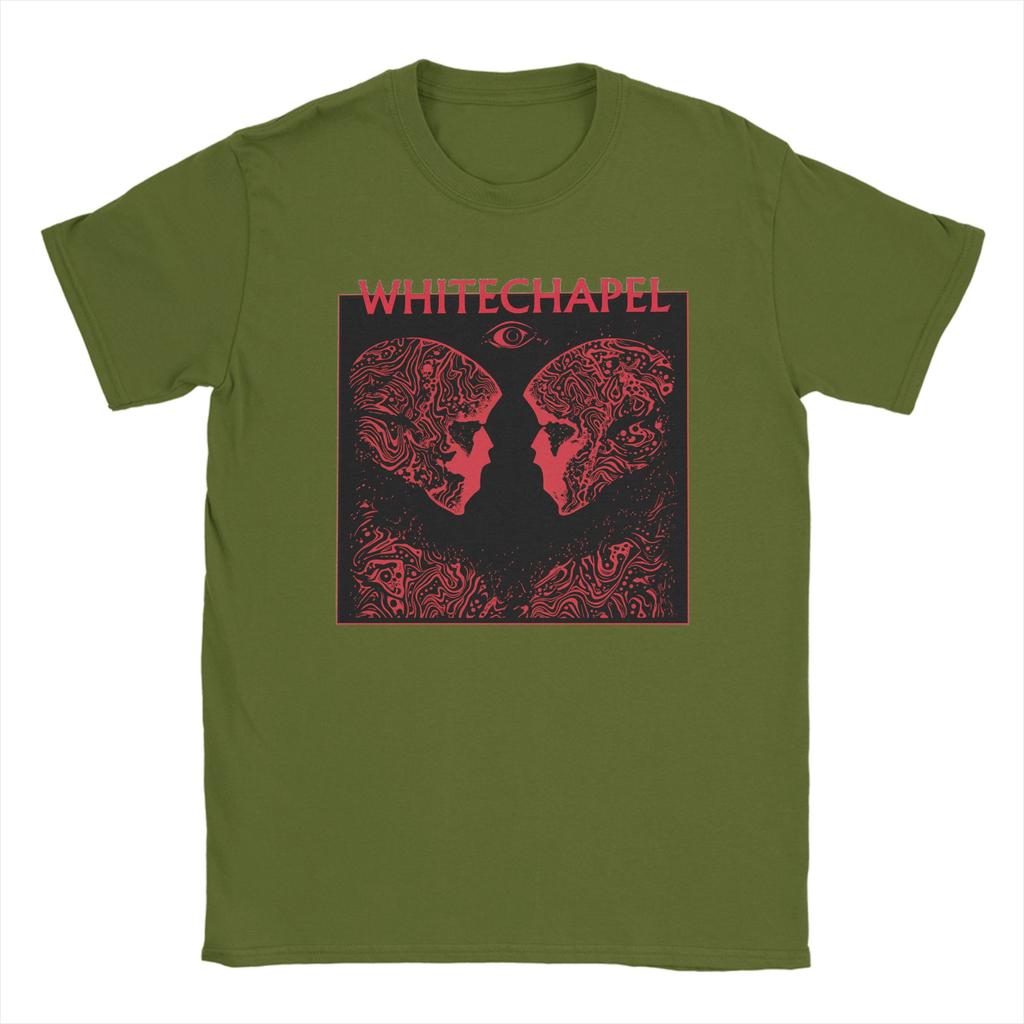 Unisex Rock Whitechapel Deathcore Band Art T Shirt Cotton Clothes Funny Short Sleeve Crew Neck Tees Birthday Gift TShirts